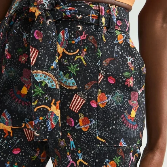 Farm Rio Festive Carnival Pants